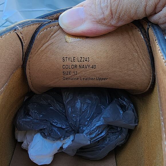 La Milano Blue Burnished Leather Double Monk Strap Cap Toe Boots 13 - Picture 5 of 13